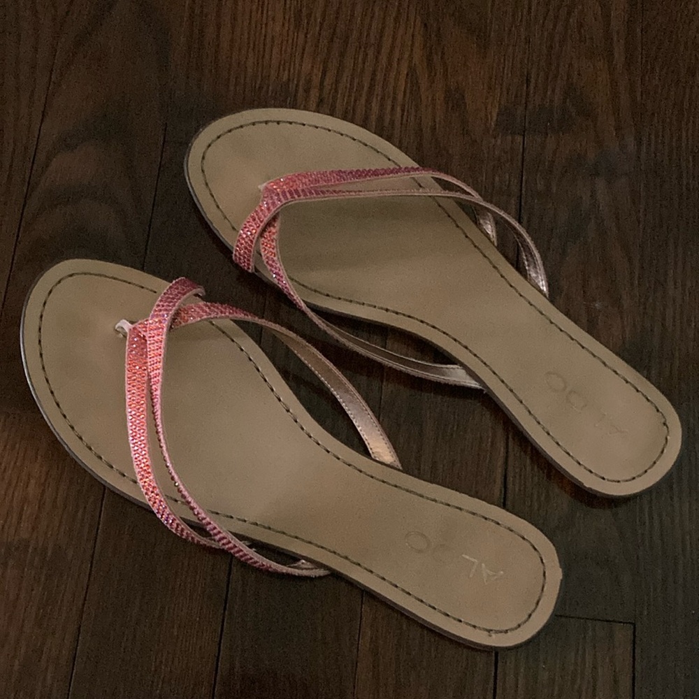 ♦️Aldo Pink Sandals for Stylish Comfort